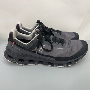 On CloudVista Sneakers Shoes Waterproof Trail Running Outdoor Gray Mens 13
